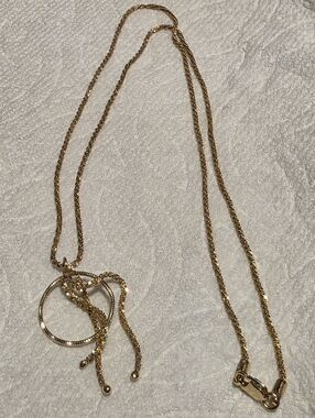 Elegant 14k Gold Pendant Necklace 3.9  grams of Turkish gold
